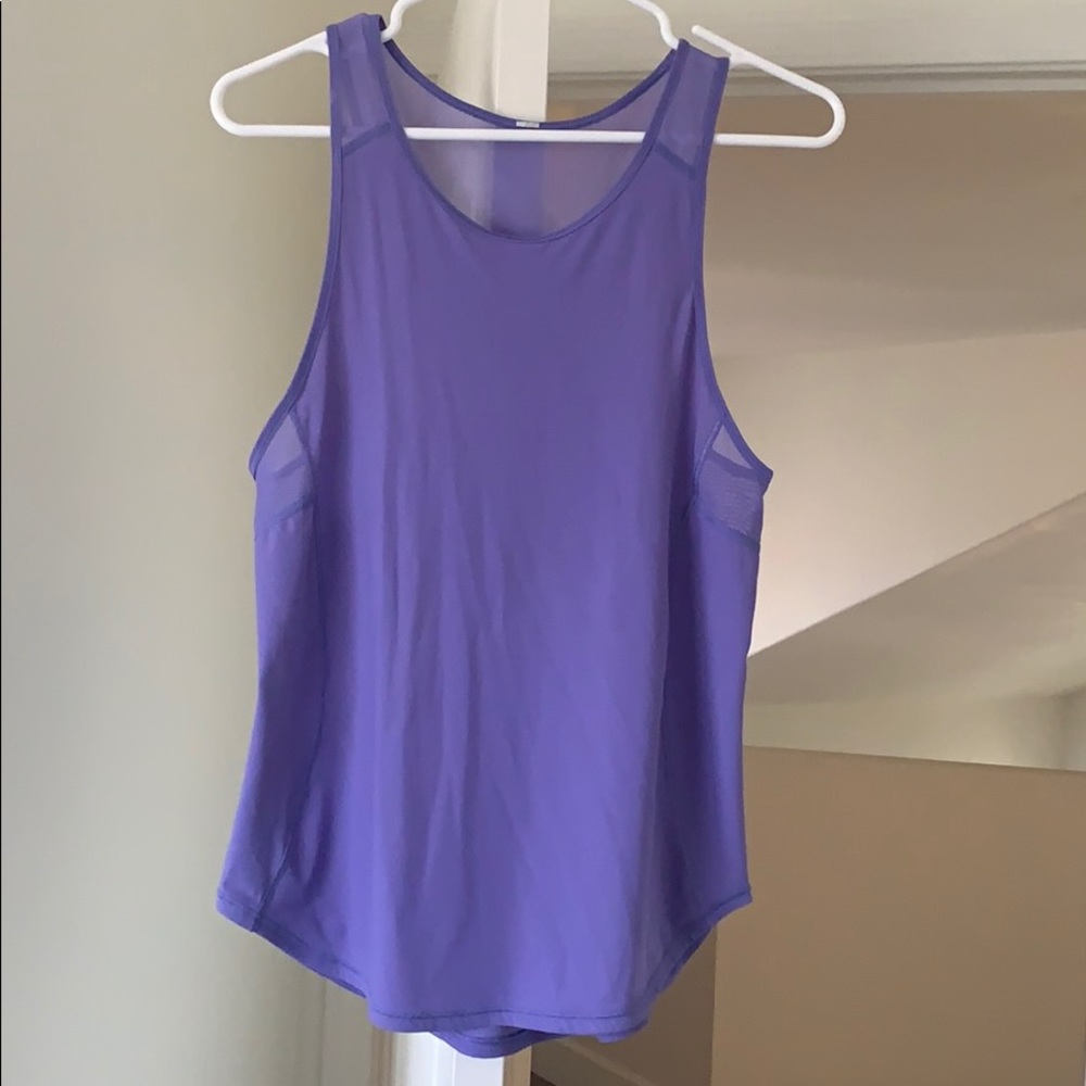 Purple lululemon tank